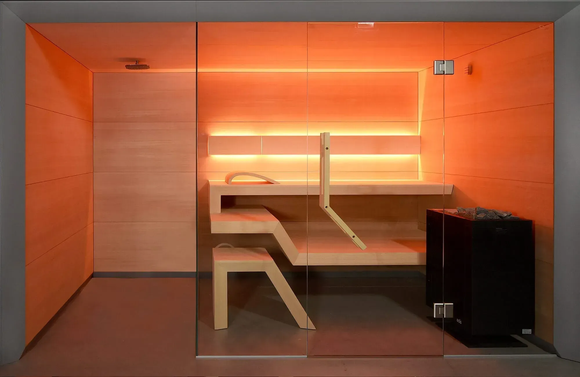 Modern Line · hemlock, lomené lavice