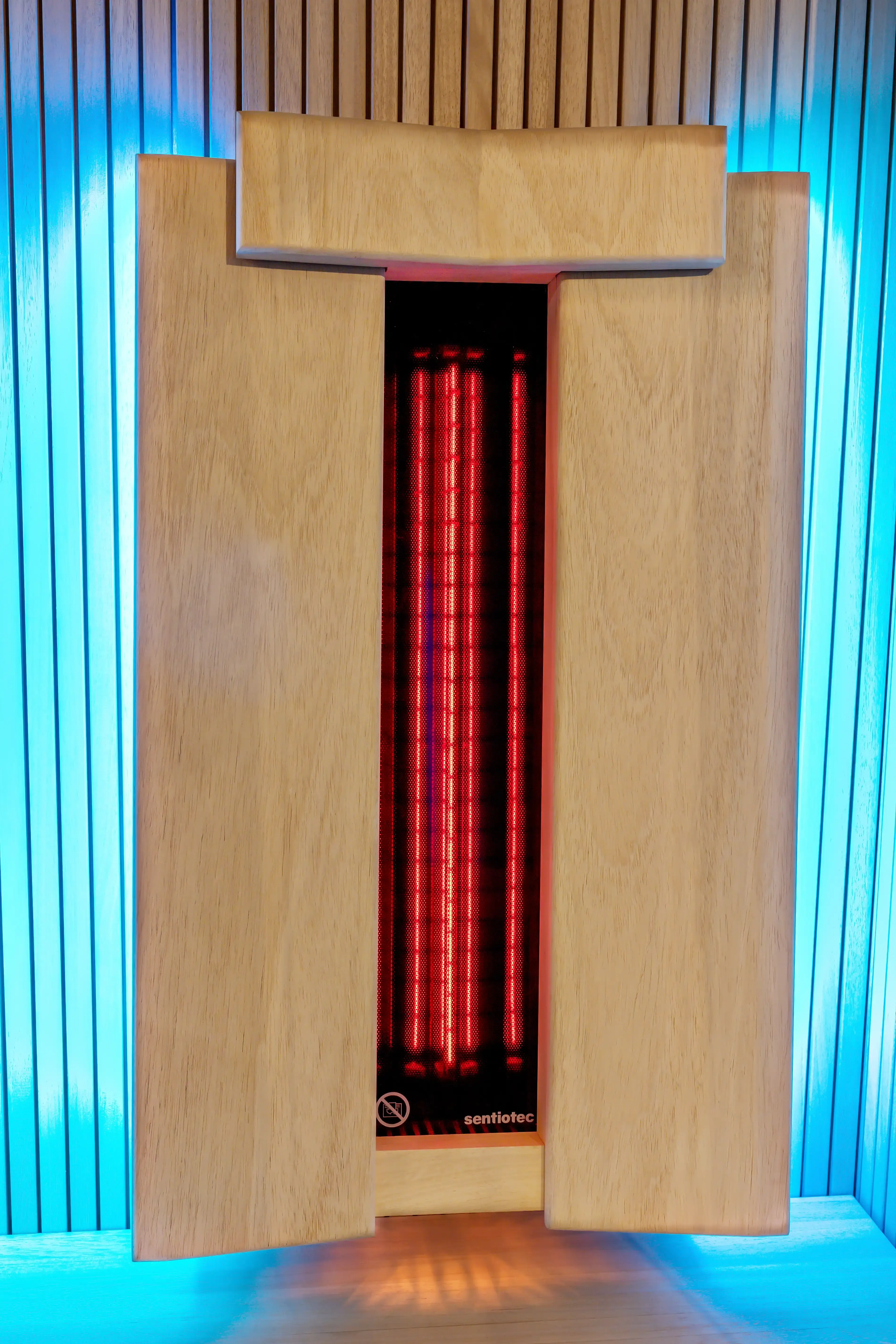 Infrared Line sauna, completed installation 4