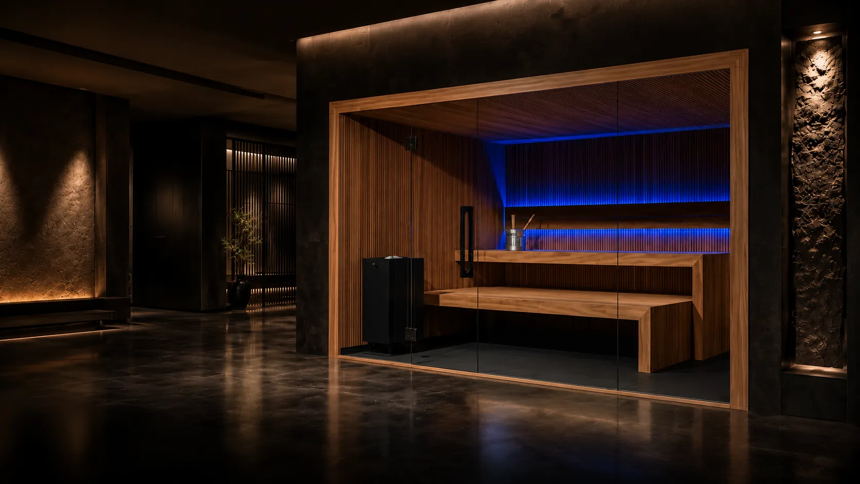 The Sauna. Made for your room.