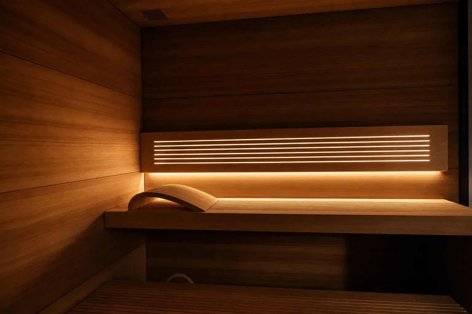 Perfect Line sauna, completed installation 2