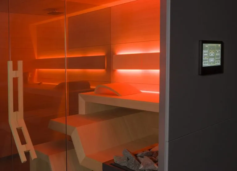 Modern Line sauna, completed installation 4